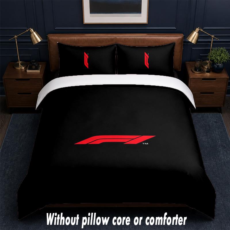 Set Biancheria da Letto Design F1 1 Copripiumino + 2 Federe Morbido Traspirante Biancheria da Letto per la Casa
