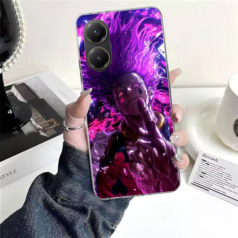 Huner X-Hunters Hisoka Soft Phone Case For Xiaomi Redmi 15C 15 13C 13 Poco X5 X6 X7 F7 Ultra M7 12C 12 10 10C 9C 9A 9T 9 Fundas