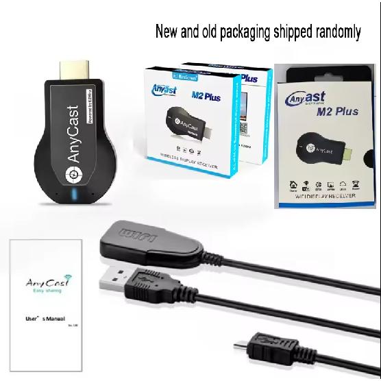 1080P M4 Pro WiFi Display Dongle Wireless Audio Video Transmitter HDMI-compatible TV Stick Miracast Airplay Smart TV Projector SGood product