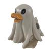 Halloween Resin Rubber Duck, Cute Decor with Big Eyes & Orange Beak, Fade-Resistant for Indoor Outdoor Desktop Garden Display, Party