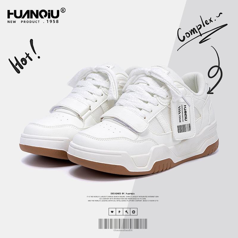 Global Heightening Little White Shoes Men's Shoes ZHQ68366G Summer Breathable New Casual Sports Board Shoes Men's