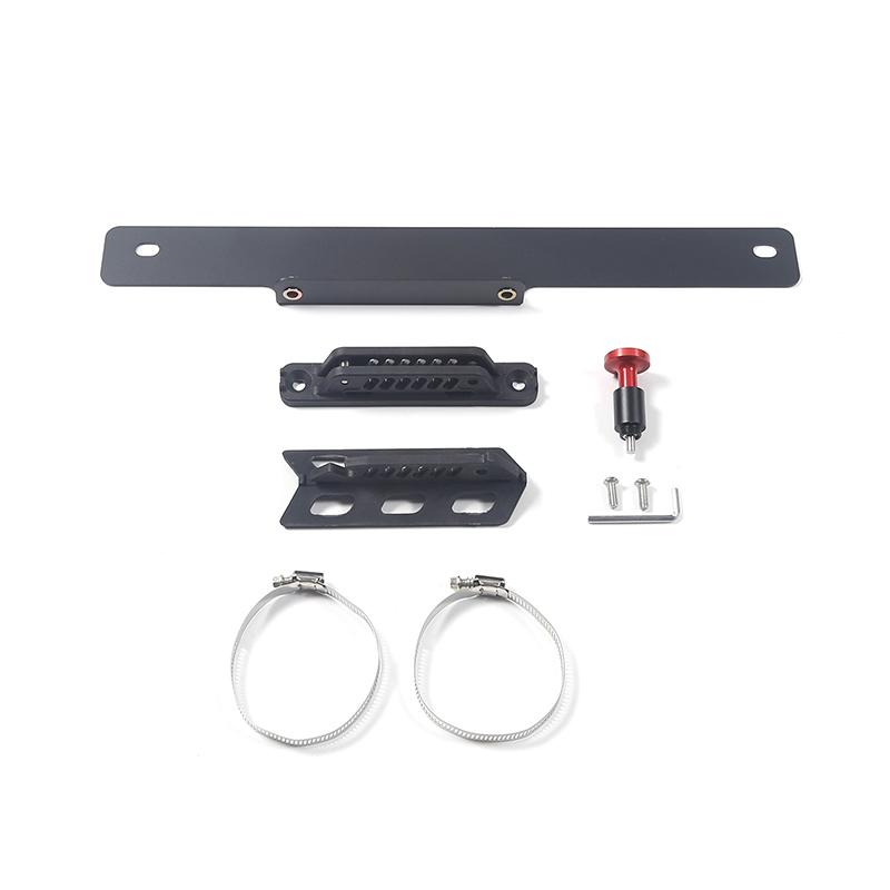 For Subaru Crosstrek 2024 2025 Aluminium alloy Front Passenger Seat Extinguisher Bracket Car Modification Accessories чёрный