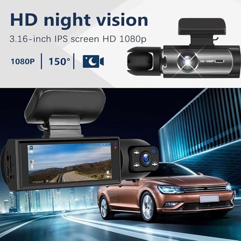 1080P Car Dvr WIFI Car Recorder 3.16-inch Dual Camera Recorder HD Night Vision Video Rear View Camera Black Box Car Accessories