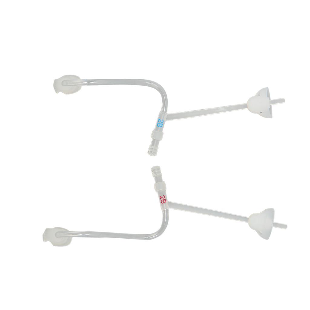 1 Paar Hinter-dem-Ohr Hörverstärker Schallschläuche Transparentes Silikon Schlanker Schallschlauch Ersatz