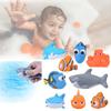 Adorable Clownfish Bath Water Squeeze Toy For Engaging Visual And Sensory Experiences
