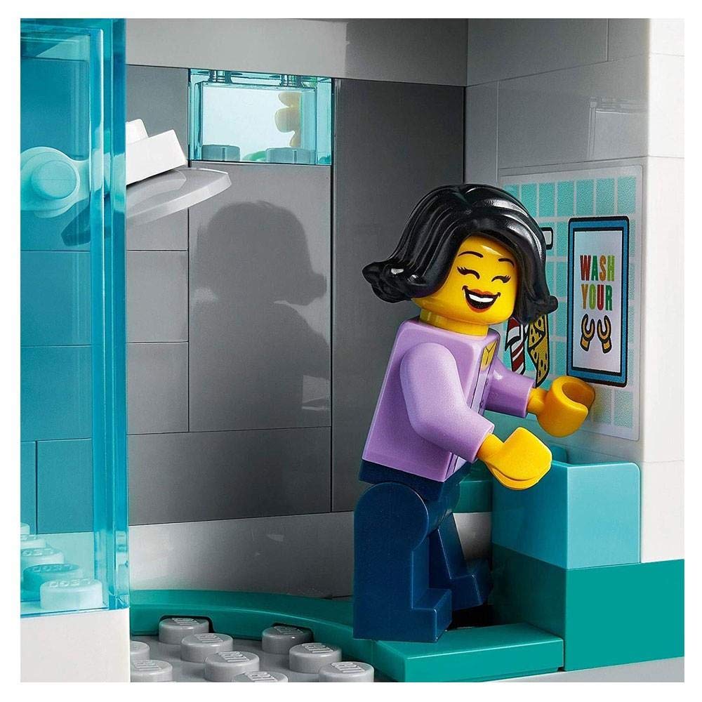 LEGO City Moderní dům s nosnou deskou (60291) - Hračka, Stavebnice, Dárek, Dům, pro Chlapce a Dívky, Věk 5 let a více