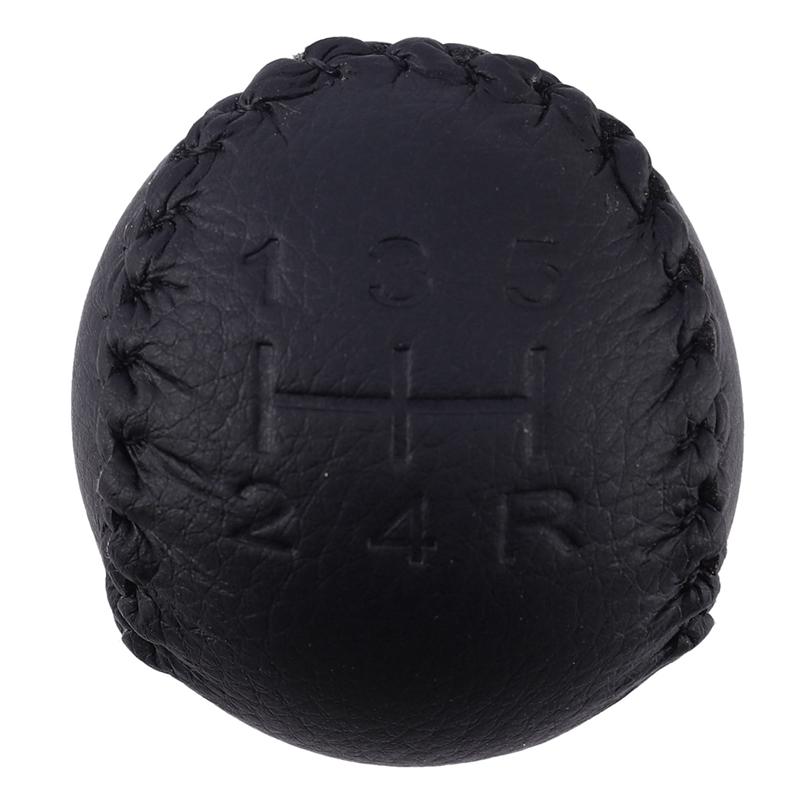 3X 5 Speed Lether Car Gear Shift Konb Gaiter Shifter Knob For NISSAN Patrol GU Y61 Transmission Gear Knob-A99D