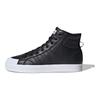 adidas Neo Bravada Mid Syntetická kůže Protiskluzové Odolné Vysoké Skate Boty Pánské Tenisky Černá Bílá FX9143