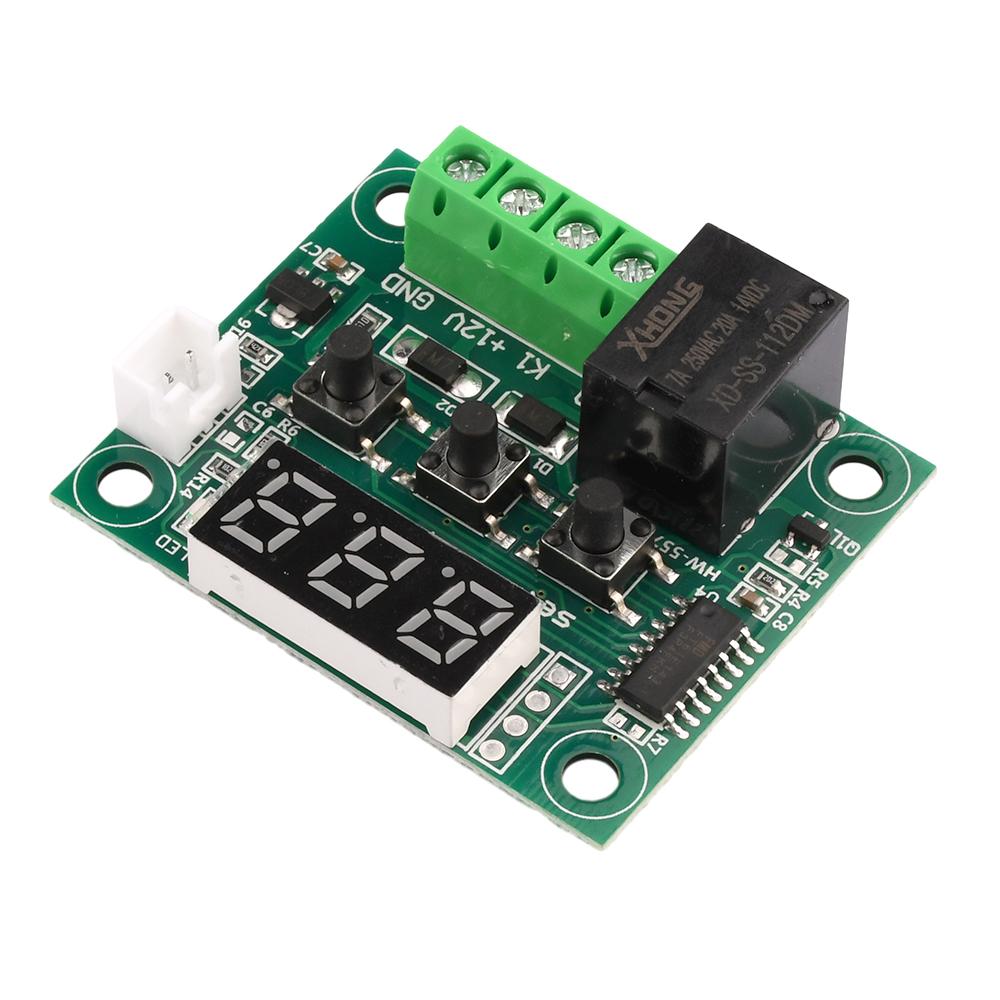 W1209 Blue/Red Light DC 12V Digital Temperature Controllear Thermostat Temperature Control Thermostat Switch Board + NTC Sensor