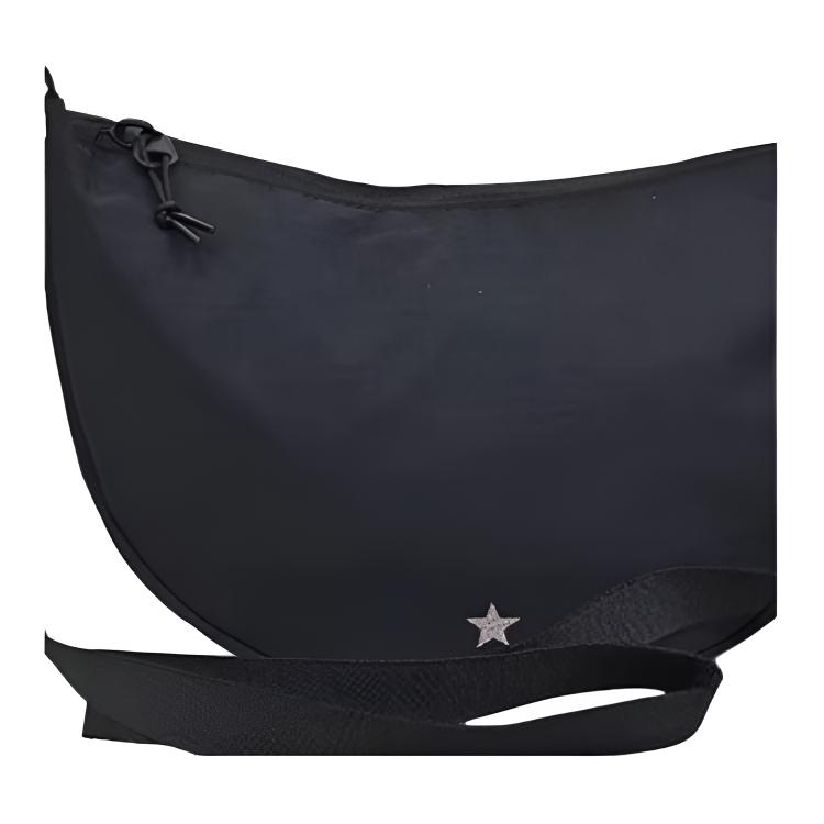 Converse Zipper Closure Polyester Shoulder Bag Unisex bags Black UA5951-023