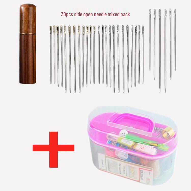 Elderly-Friendly Threadless Sewing Needles for Handmade Clothes