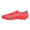 Alpha Elit Confortável Estável Bico Redondo Cadarço Ag (Tachas curtas de borracha) Chuteiras de Futebol Duráveis Antiderrapantes Masculinas Chuteiras de Futebol Vermelhas P1GA236364