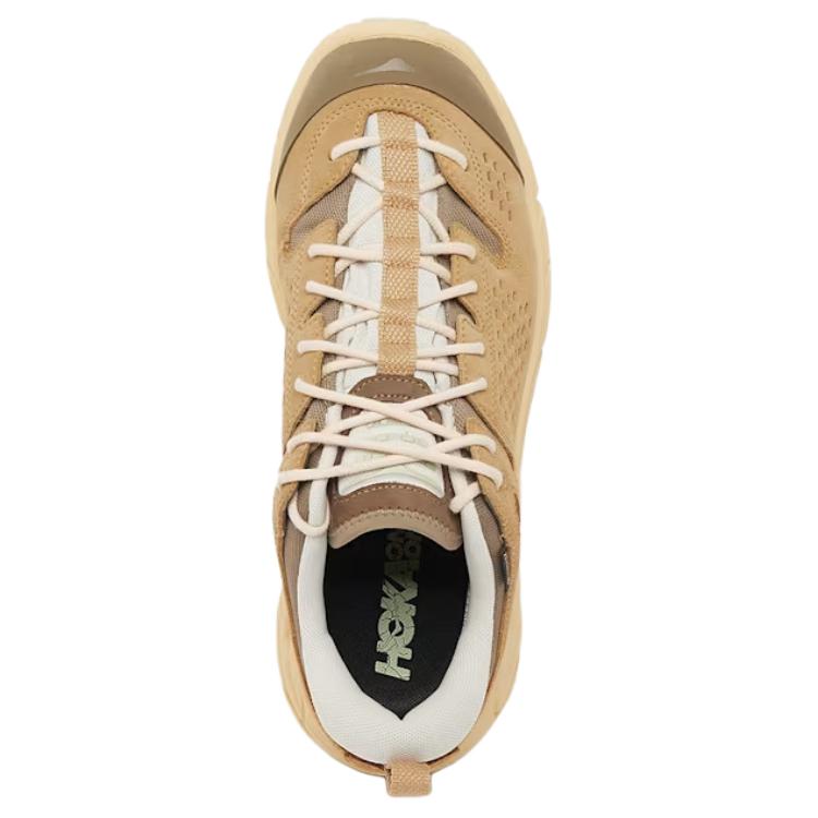 HOKA Tor Ultra Lo Elite Terrain System - Wheat Mushroom Unisex Sneaker Tan 1153137-WSH