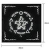 Tarots Tablecloth Astrology Oracles Board Game Mat 49x49cm Rune Divinations Table Cover Celestical Home Decoration