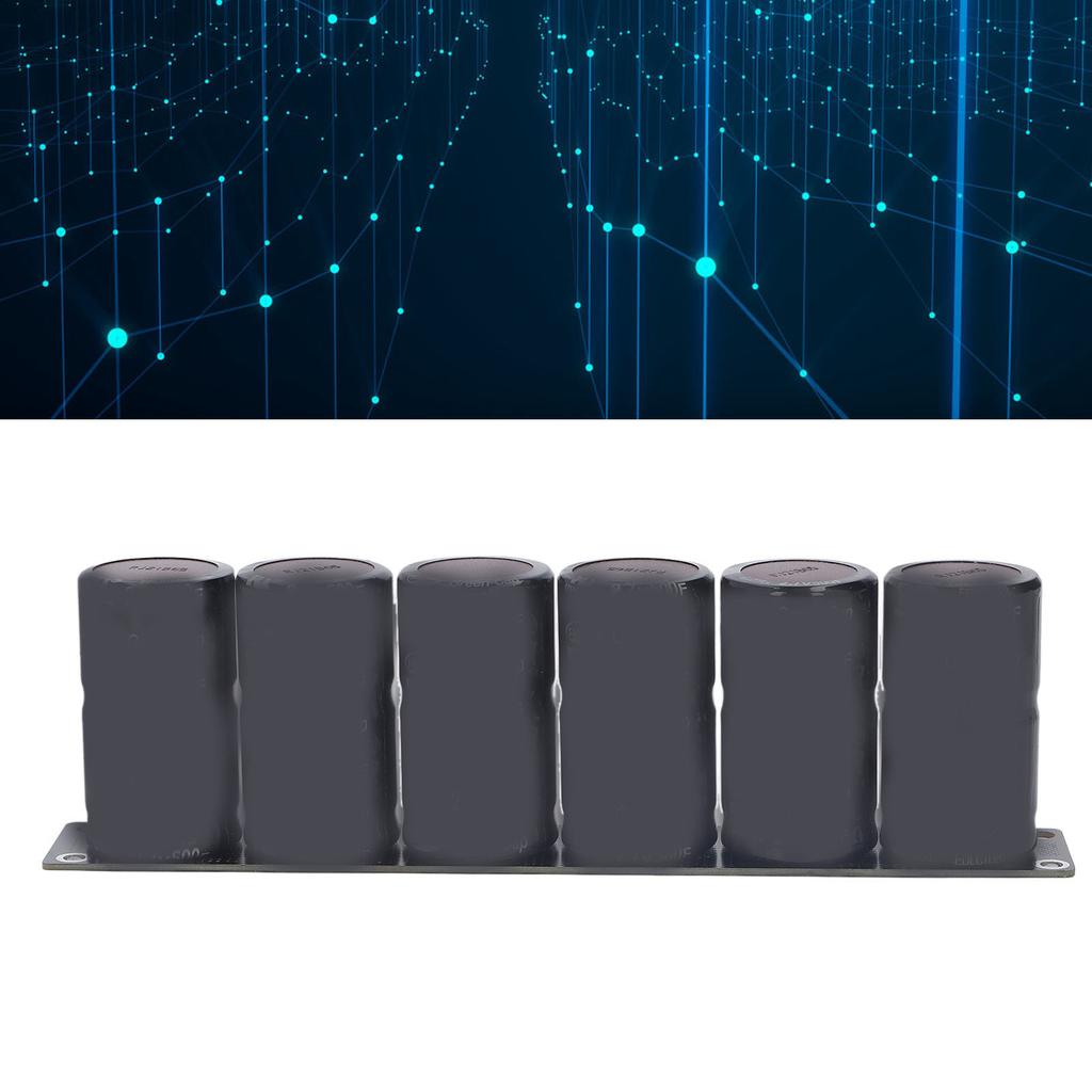 6 In 1 2.7V500F Super Capacitor Set Farad Capacitor Energy Storage Components 16V 83F