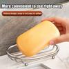 Stainless Steel Soap Dish Holder Non Slip Rustproof Drainage Soap Rack For Bathroom Kitchen Sink Soap Filter Rack Accessories