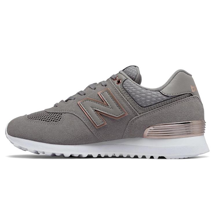 

New Balance 574 Shoes Grey Copper Women s WL574FSC 36