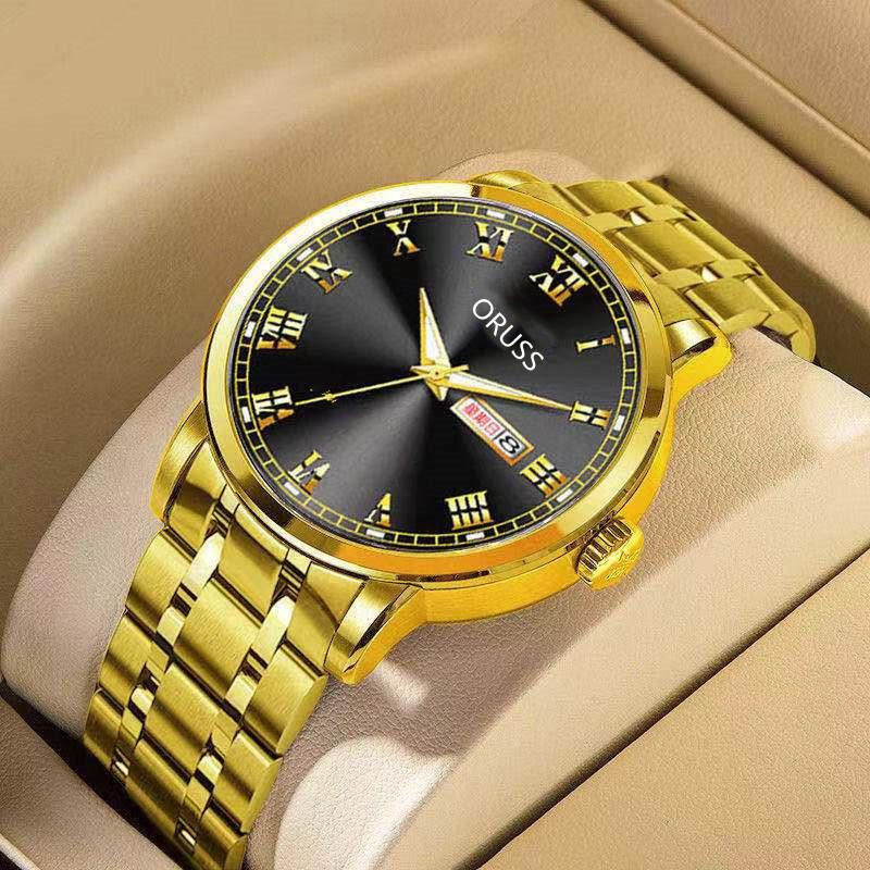Fully Automatic Movement Watch Men'S Watch Luminous Waterproof Calendar High-End Handsome And Fashionable