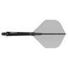 Cuesoul ROST 77 Integrated Flight Big Standard Set of 3 Clear Black Clear Blue Clear Light Green Flight L Size CS-77-DB136T-L