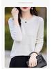 New Women's Plus Size Thick Wool Sweater - Round Neck, Loose Fit, Knitted Pullover for Autumn and Winter