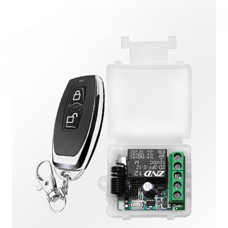 

1 шт., 433 МГц, беспроводной пульт дистанционного управления, релейный модуль, приемник, дистанционное управление для двери, светодиодная лампочка