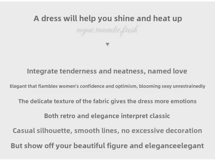 Women's French Summer A-Line Princess Dress with Short Sleeves and Waist-Slimming Design