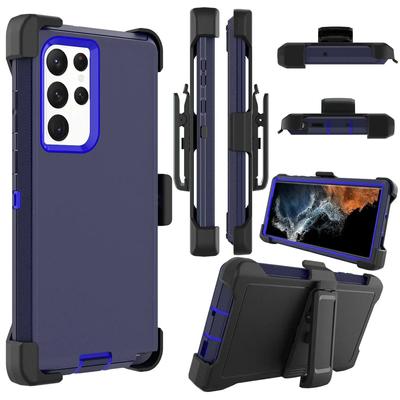 Hybrid Heavy Duty Armor Case for Samsung A55 35 25 A15 A54 A34 A24 A14 A52 A72 S24 Ultra S22 S23 S21 Fe Belt Clip Holder Otter Case Box Stand Cover