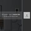 BSEED Wifi Multi-Function Socket Smart Universal Power Socket Wall Electric Socket Tuya Smart Life Google Alexa Voice Control