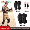 Breathable Shock-Absorbing Tactical Knee & Elbow Pads for Sports & Dance