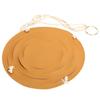 PU Leather Plant Hanger Wall Hanging Planter Shelf Flower Pot Holder Indoor Home Decor YellowS