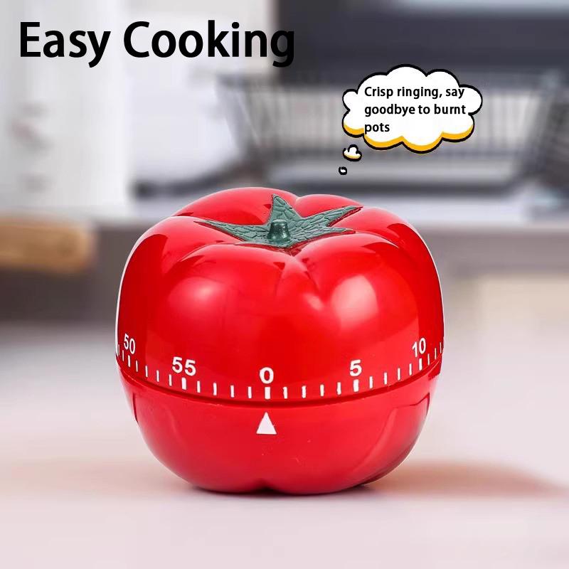 Rajčatový časovač Elektronická kuchyňská připomínka Pomodoro Mechanický odpočítávací budík Kuchyňský nástroj na vaření Herní časovač Hodiny