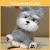 Plush Dog Schnauze Toy Cute Cartoon Short Pile Material Kids Play Doll Gift