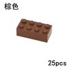 25pcs DIY 2x4 Dots Thick Figures Block Bricks Learning  Educational Classic Assemblage Brick Playset Fits For Leduo 3001 Toys  Playsetss For Children