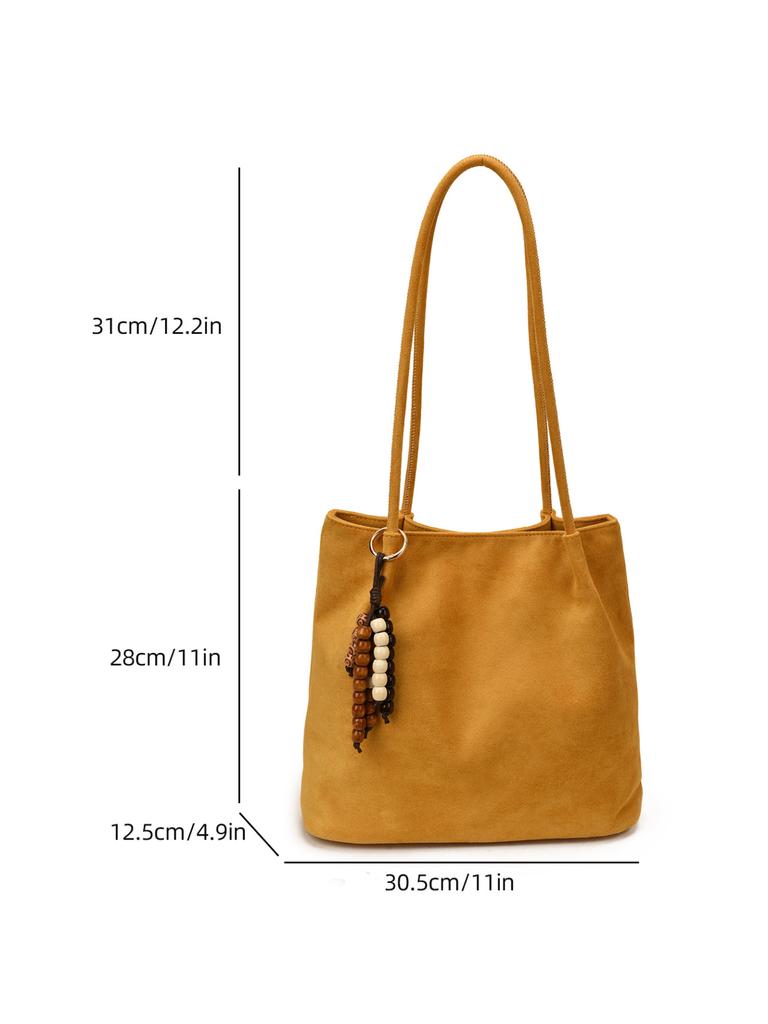 Shoulder bag autumn new large-capacity bag women's retro shoulder underarm bag lazy style versatile commuter tote bag