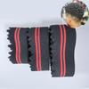 Black Hair Curling Sponge & Styling Comb Set