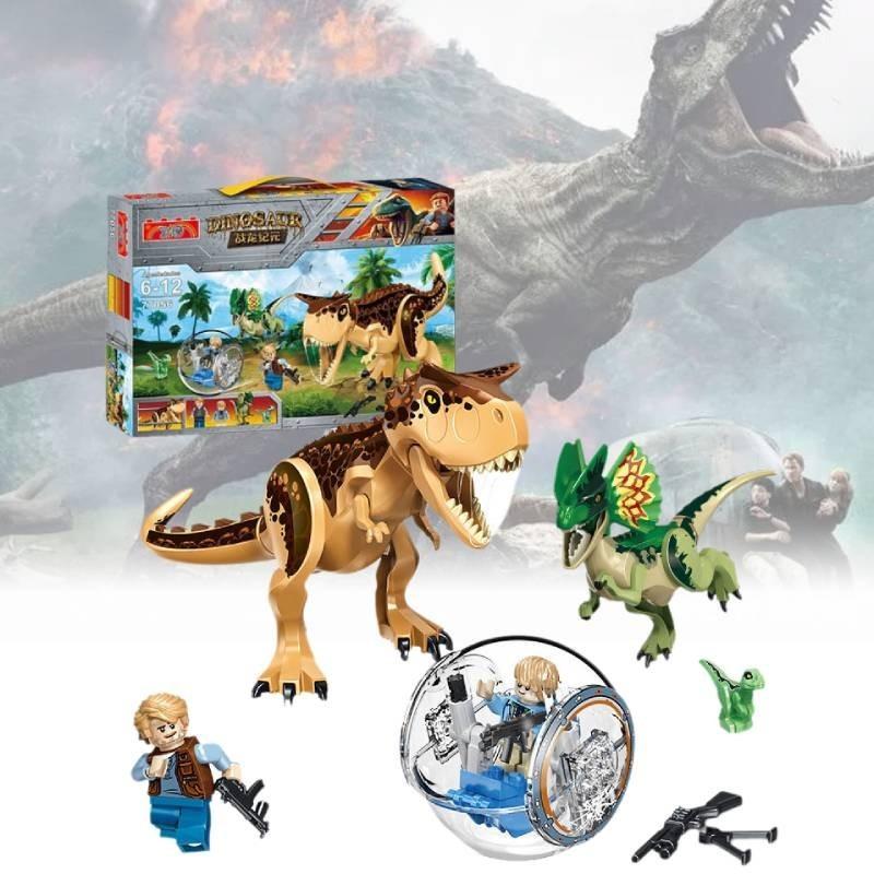Spannendes Jurassic Dinosaurier Baustein-Set fördert Kreativität und Problemlösungsfähigkeiten