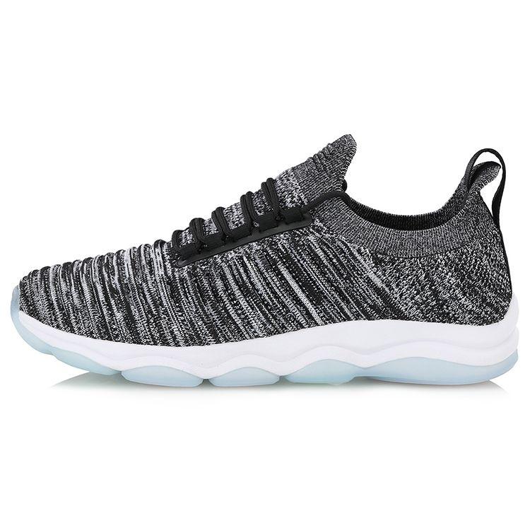 

Li-Ning Unbounded One-Piece Breathable Low-Top Sports Shoes Women Sneakers Black Gray AFJN016-2 35⅔