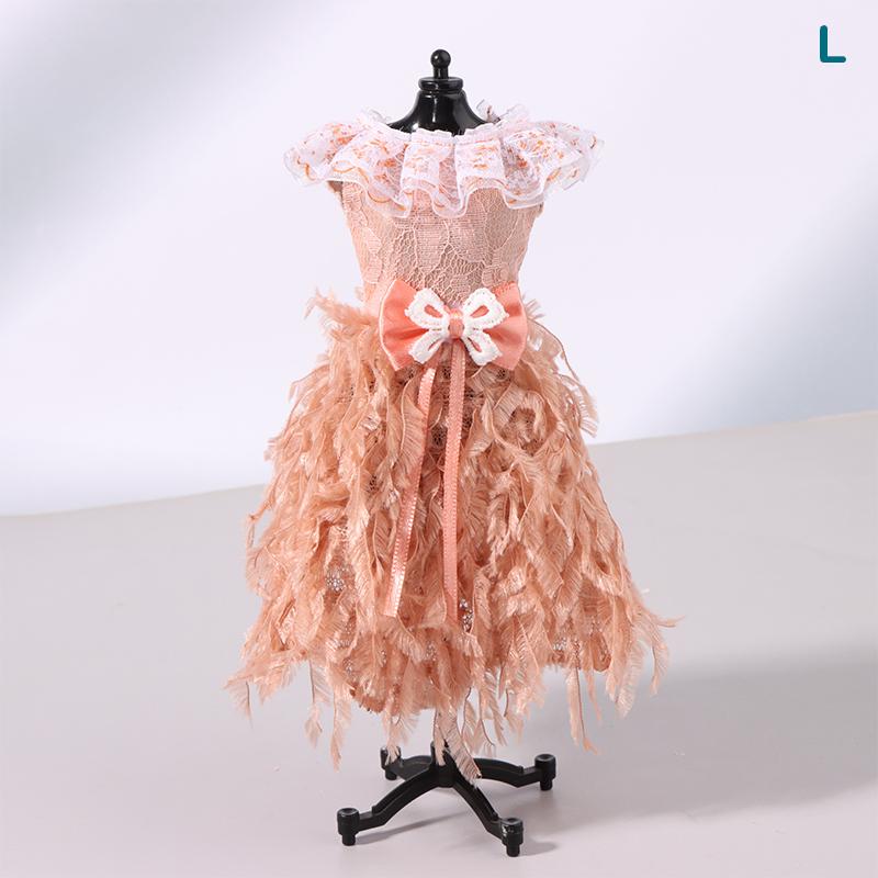 Doll Clothes For 30Cm Doll Clothes Evening Gown Trailing Skirt Wedding Dress Princess Dress Dollhouse Decor Accessories