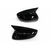 Fit For  Suzuki Swift 2018-2025 Car  Rearview Side Mirror Cover Wing Cap Rear View Case Trim Carbon Fiber 2018  -2025