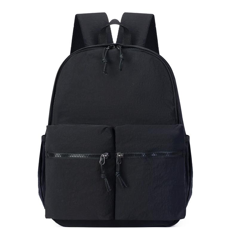 Schoolbag New High-value Children's Schoolbag Korean Version Cute Contrasting Color Student Backpack Large Capacity Lightweight Weight Backpack