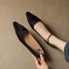 Fashion 2025 Autumn Women Shoes Pumps Thick Low Heels Square Toe Basic Platform Shoes Woman Summer Office Lady Working Pumps Size 34-40