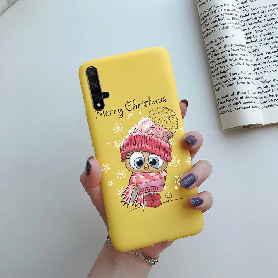 For Honor 20 Case Cartoons Love Heart TPU Funda For Huawei Honor 20 Pro Lite YAL-L21 YAL-L41 20S MAR-LX1H Back Cover Phone Case