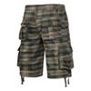 Men's Outdoor Cargo Shorts Multi Pocket Workwear Shorts Casual Plaid Pattern Knee Length Durable Fabric Lightweight Design