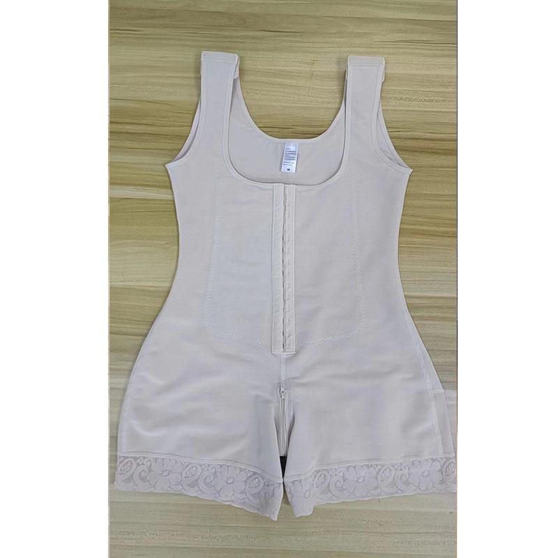 

Транскордонний мереживний боді-шейпер боді з ліфтом сідниць та контролем живота, чотирирядний гачок-петля S тілесний