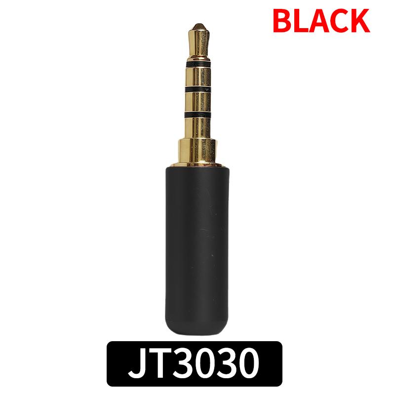 4/20/40pcs 3.5mm Stereo TRRS (4-Pole) Solder Plugs - Gold Plated AUX Audio Connectors for DIY Headphone Repair