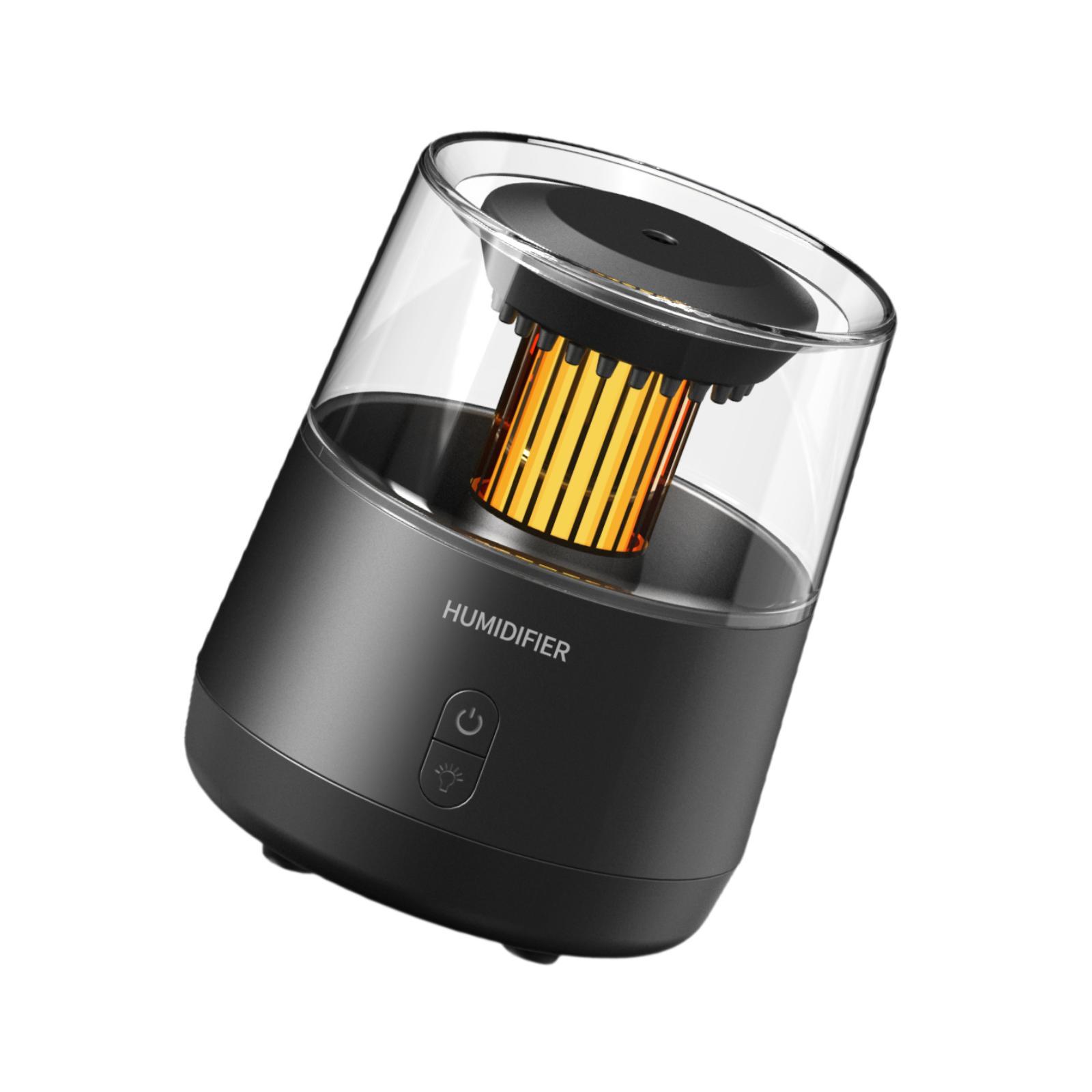 

Ароматический диффузор, увлажнитель, красочный ночной светильник для йоги, спальни, стола чёрный