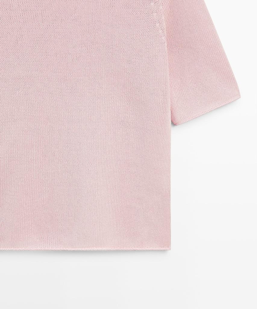 Masimodutti 100% Cotton Boat Neck Knit Sweater