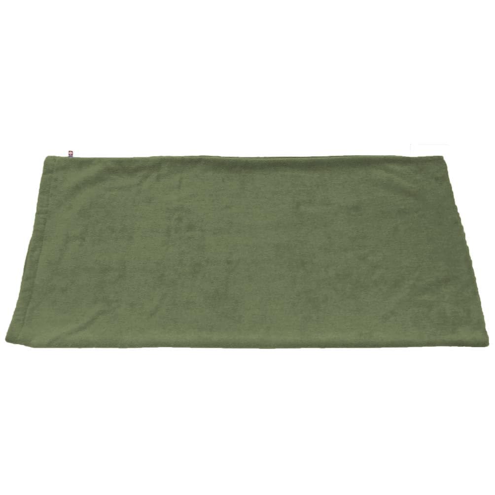 Murakami Towel Premium Thick Solid Made in Pillowcase, 43x80cm, Cylindrical, Pile, Color, Salon-Quality, Japan, All-Season (Sage)