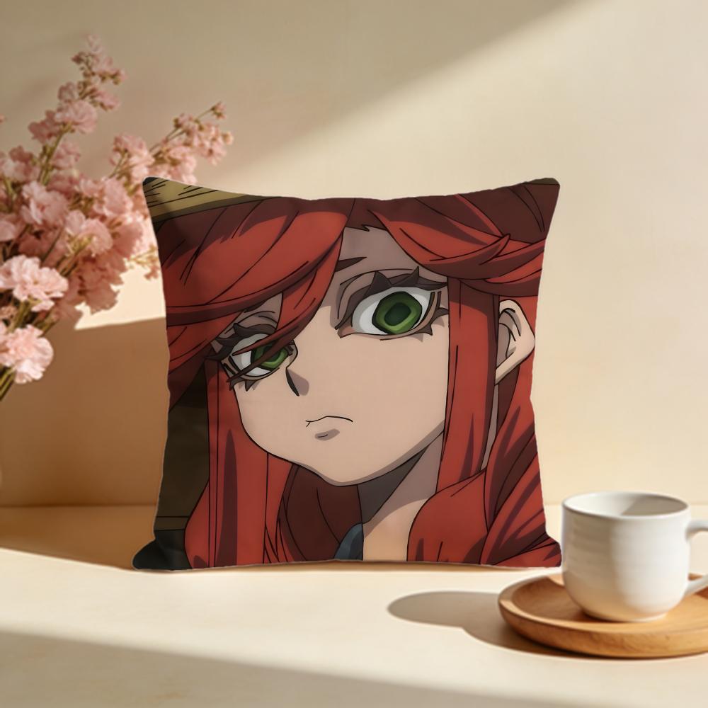 Hot GGachiakutaing Cushion Cover Stylish Washable Pillow Cover Ideal for Couch Bedroom Car Decoration