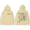 Rapero Beele Borondo Logo Merch sweatshirt Men's fashion Hip Hop High-quality hoodie Men's comfortable Sweatshirt